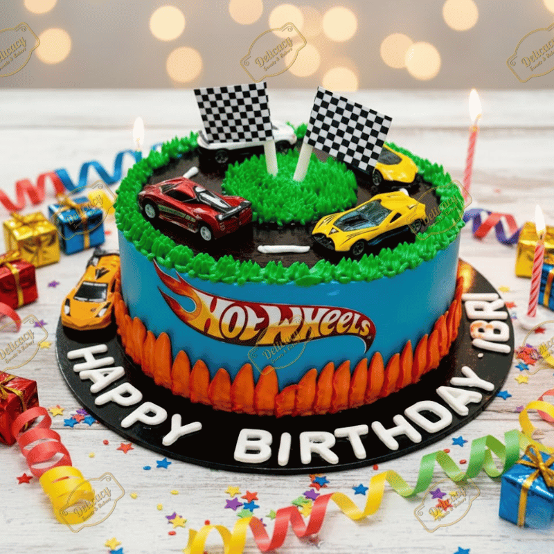 Hot Wheels Cake