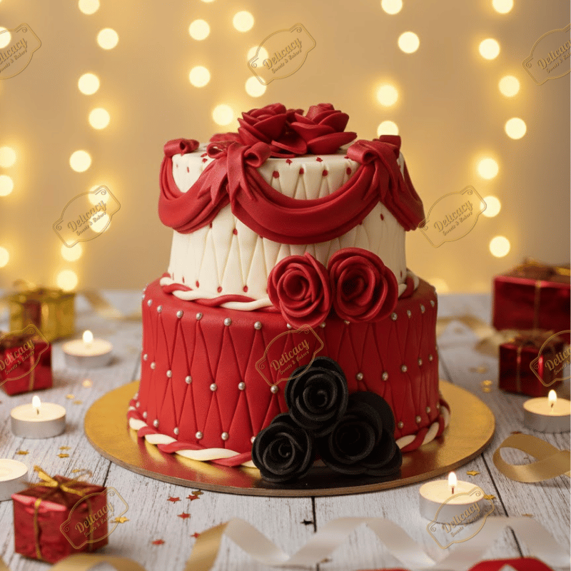 RED & WHITE TEIR